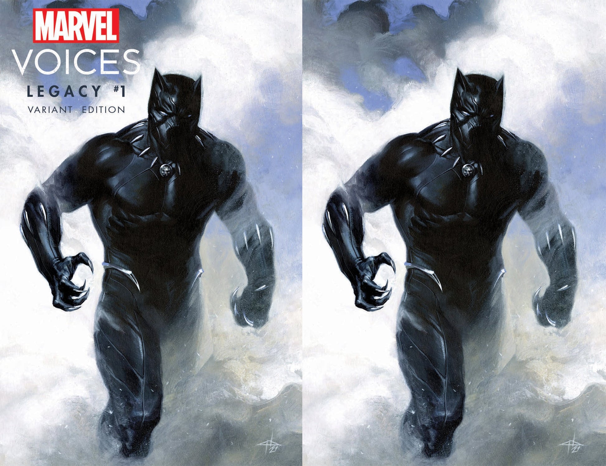 Marvels Voices Legacy #1 Gabriele Dell'Otto Black Panther Variant (02/24/2021) Marvel