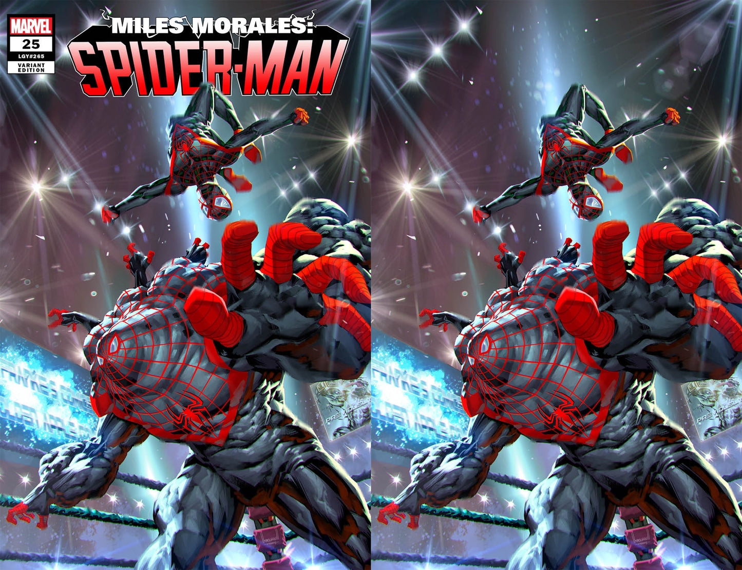 Miles Morales Spider-Man #25 Kael Ngu Wrestling Clone Variant WWE (05/05/2021) Marvel