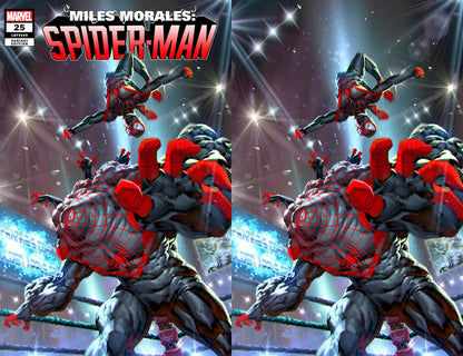 Miles Morales Spider-Man #25 Kael Ngu Wrestling Clone Variant WWE (05/05/2021) Marvel