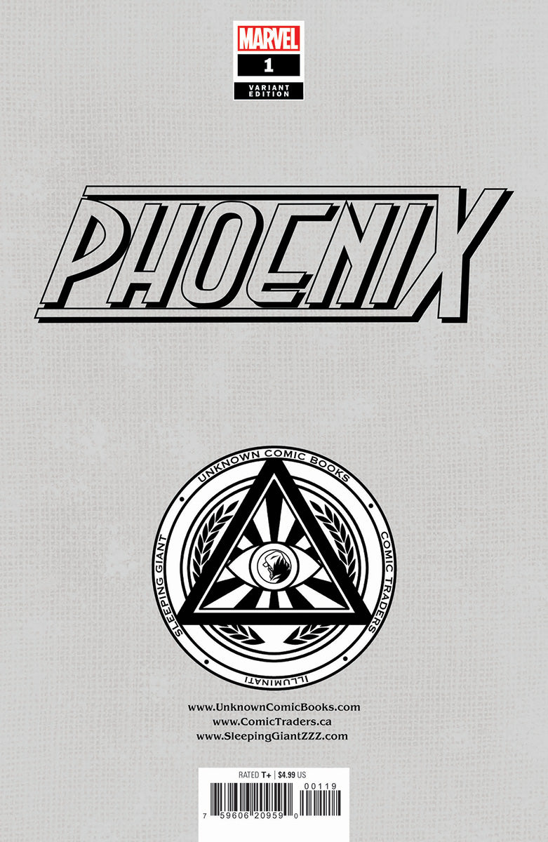 [Signed by Nathan Szerdy] PHOENIX #1 UNKNOWN COMICS NATHAN SZERDY VAR [IN STOCK]