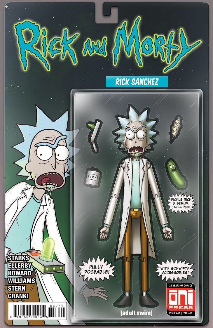 Rick & Morty 42 Oni Mike Vasquez Rick Sanchez Action Figure Variant (09/26/2018)