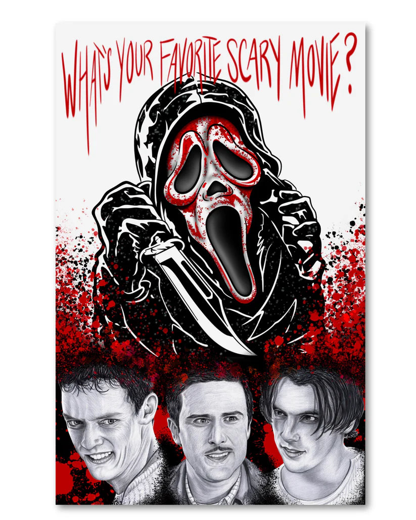 SCREAM WHITE VARIANT EXCLUSIVE EMBOSSED SPOT FOIL SCOTT STRAKA (LTD 62)