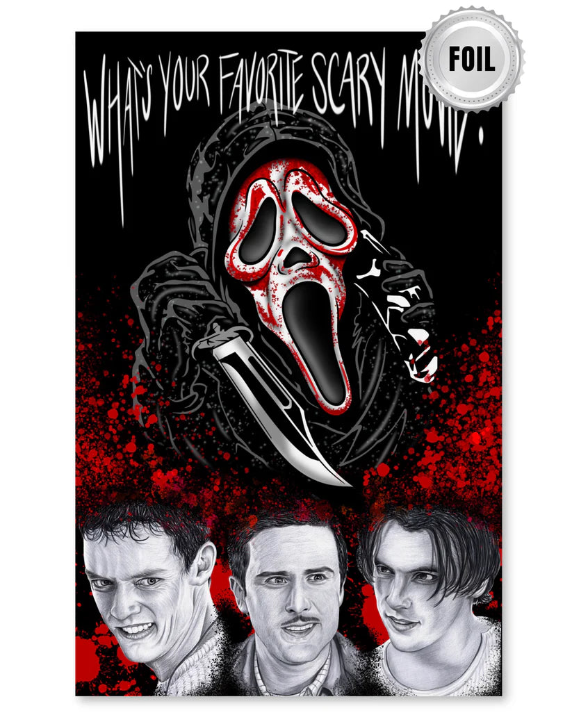 SCREAM BLACK VARIANT EXCLUSIVE FULL FOIL SCOTT STRAKA (LTD 30)