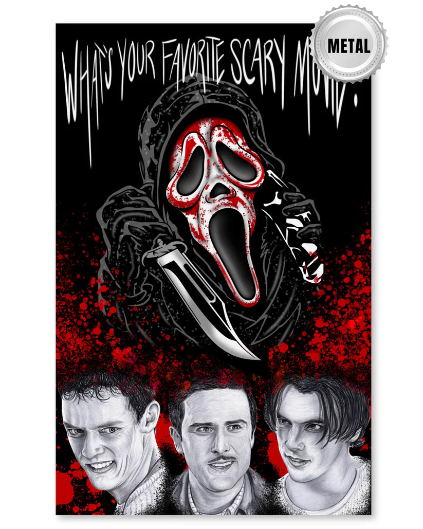 SCREAM BLACK VARIANT EXCLUSIVE METAL SCOTT STRAKA (LTD 10)