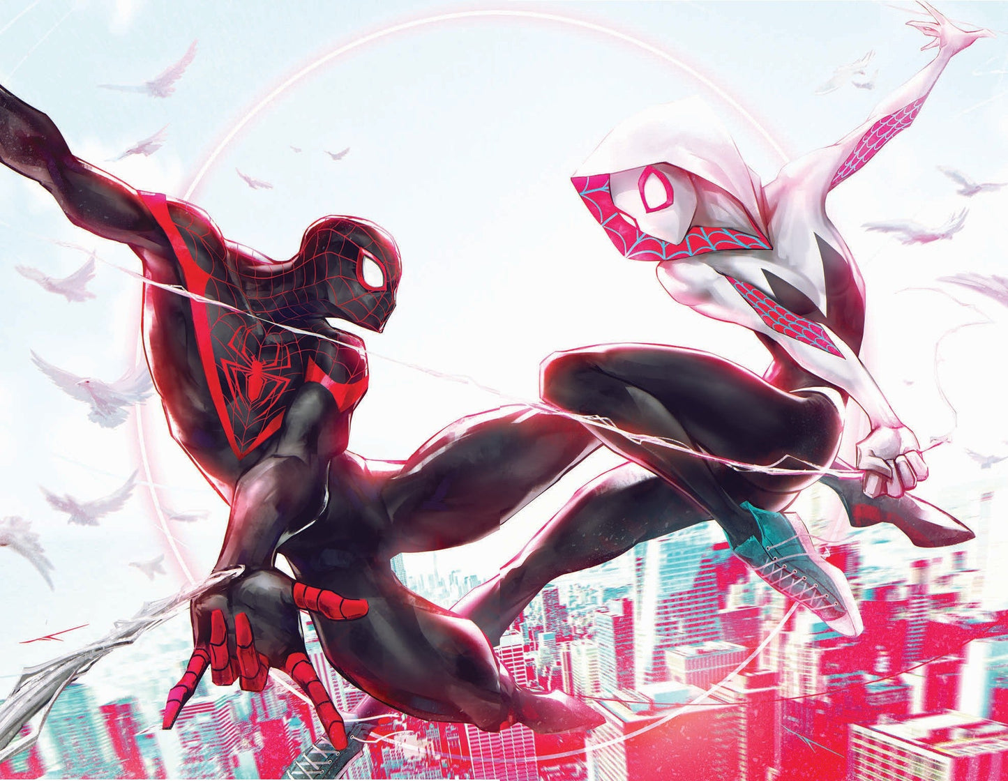 Spider-Gwen Gwenverse #4 + #5 Ivan Tao Variant Miles Morales Spider-Man (08/24/2022) Marvel