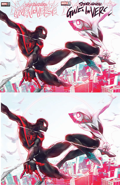 Spider-Gwen Gwenverse #4 + #5 Ivan Tao Variant Miles Morales Spider-Man (08/24/2022) Marvel