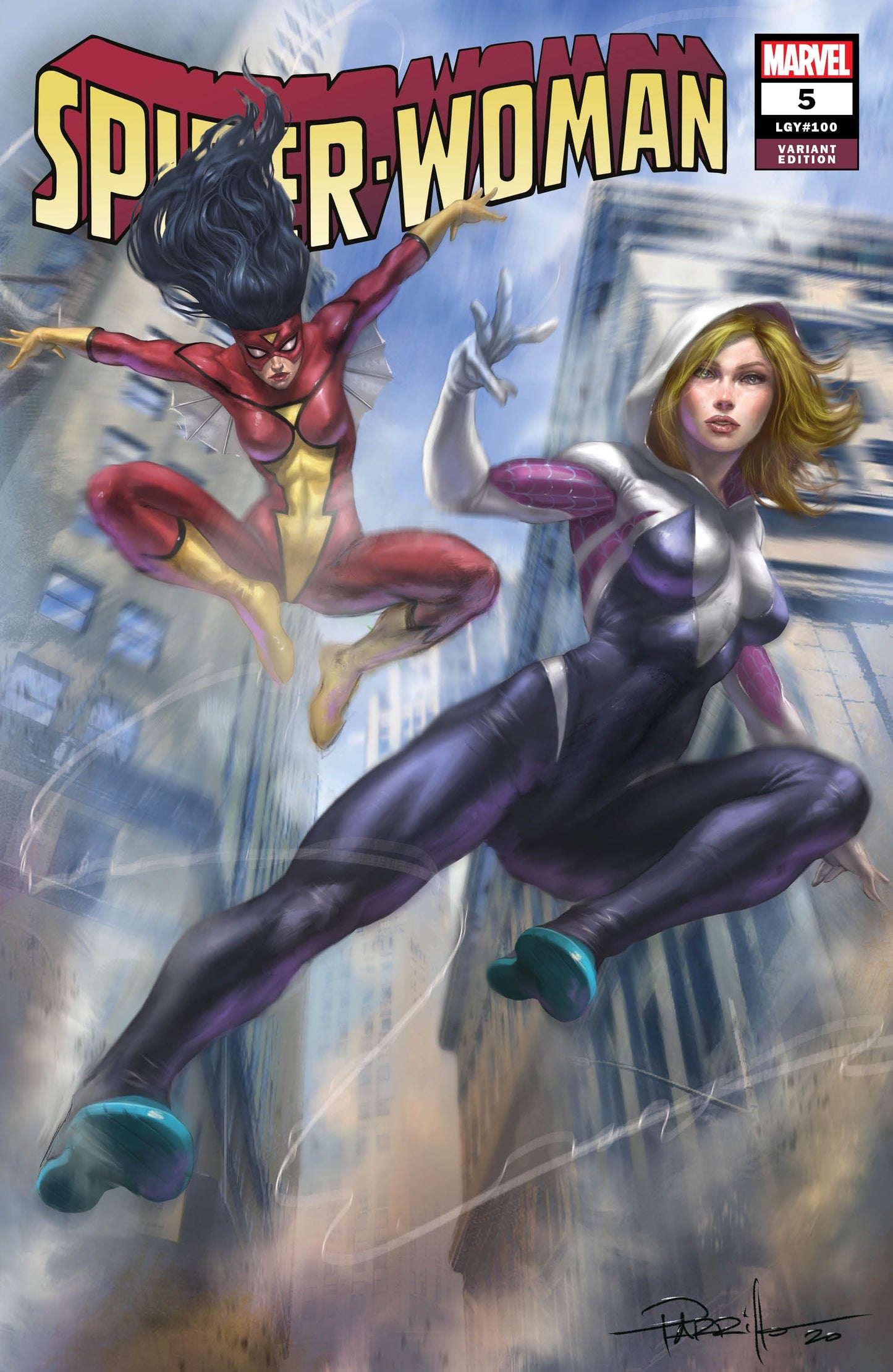 Spider-Woman #5 Lucio Parrillo Variant Spider Gwen (10/21/2020) Marvel