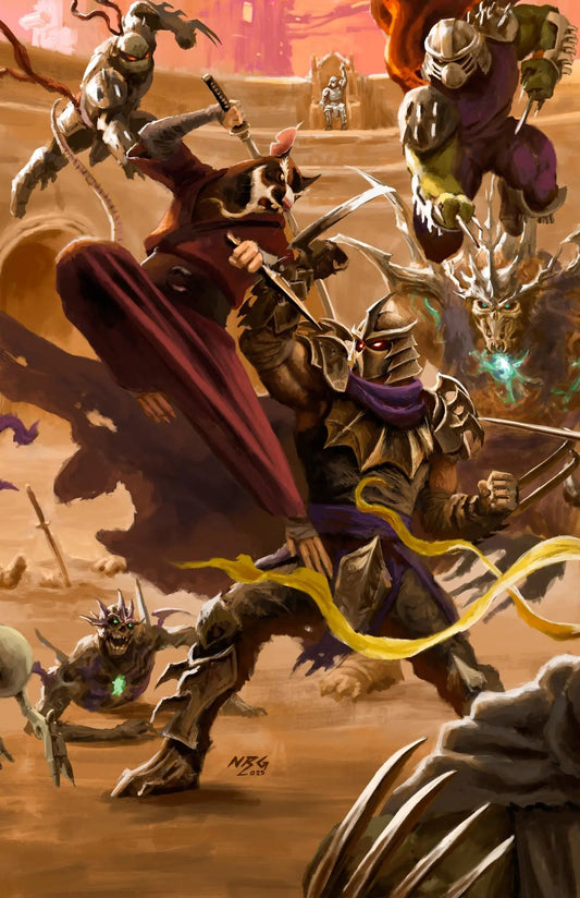 TMNT: Battle Nexus #3 Virgin - ECC NRG Exclusive (01/21/26) - SHIPS JANUARY