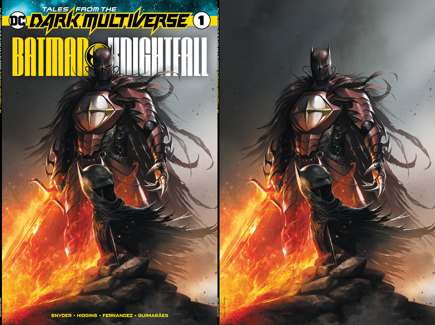 TALES FROM THE DARK MULTIVERSE BATMAN KNIGHTFALL #1 Francesco Mattina Azrael Variant (10/16/2019) DC