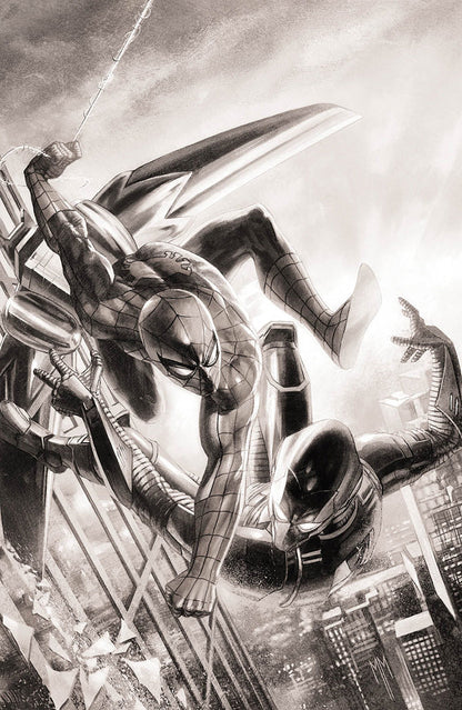 [Signed by Hickman] Ultimate Spider-Man #1 B&W CON VIRGIN Unknown Comics Matrazzo Exclusive Var [INST] 3rd PTG