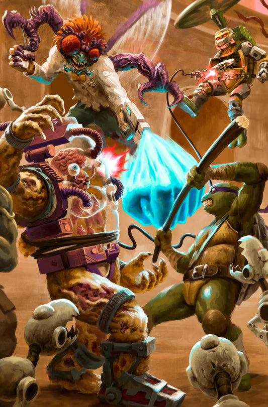 TMNT: Battle Nexus #2 Virgin - ECC NRG Exclusive (01/07/26) - SHIPS JANUARY