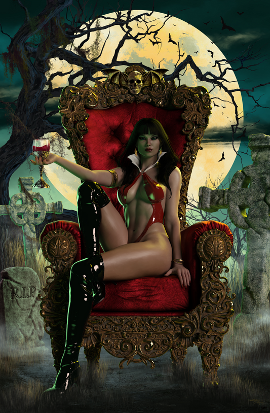 Vampirella #25 Giorgos Tsolis Virgin Variant (11/10/2021) Dynamite