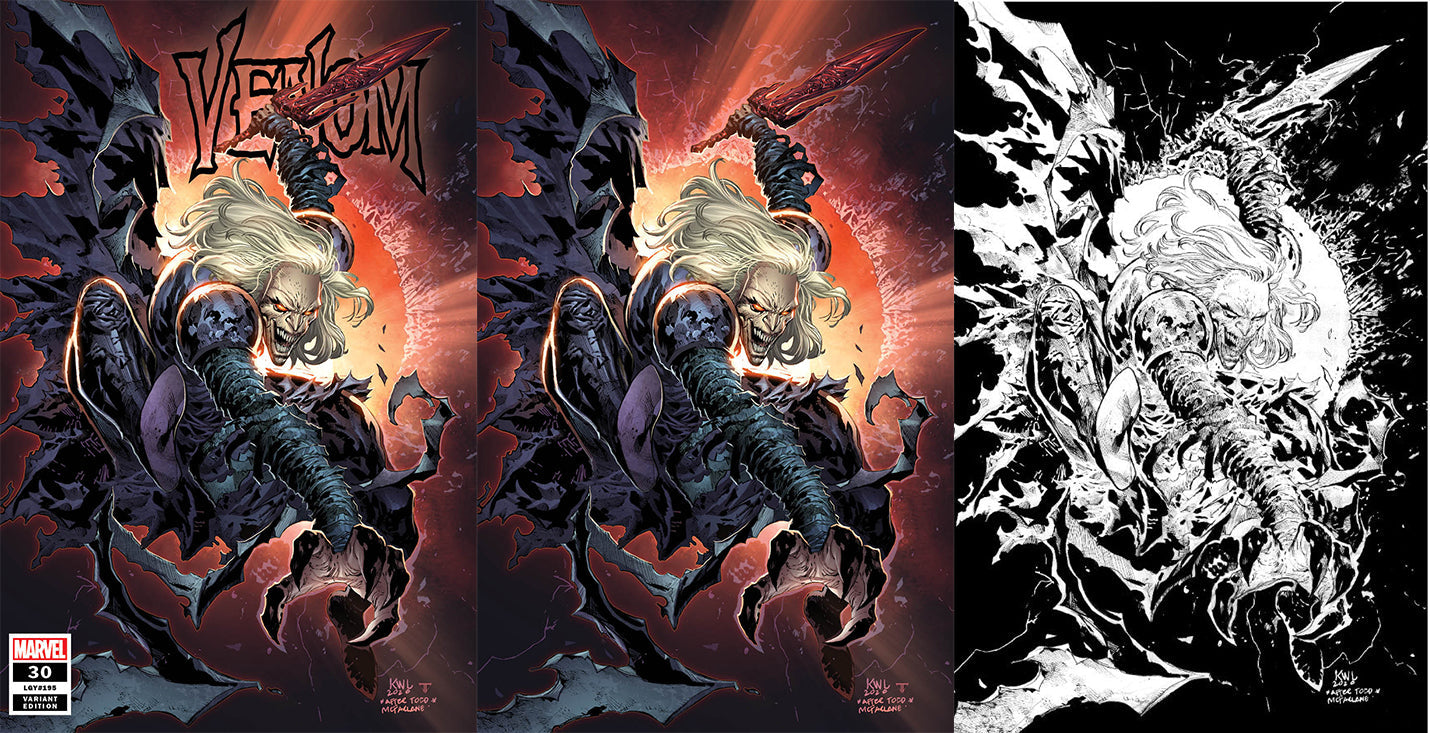 Venom #30 Ken Lashley Knull Amazing Spider-Man 300 Homage (11/18/2020) Marvel