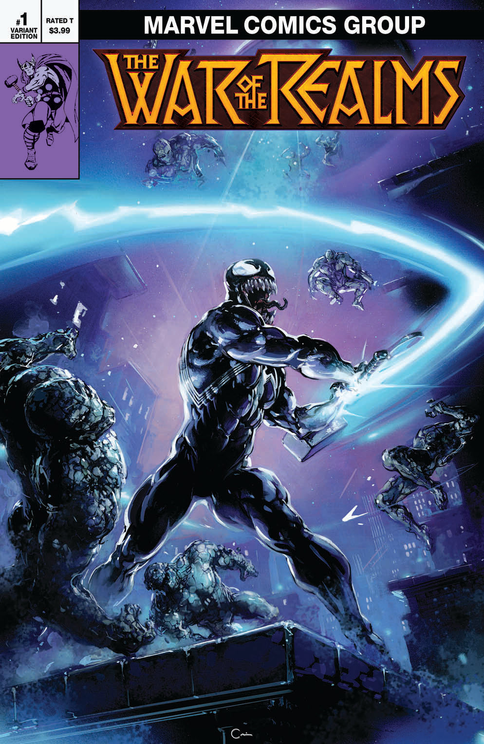 WAR OF REALMS #1 Clayton Crain Journey Into Mystery 83 Homage Variant (04/03/2019) MARVEL