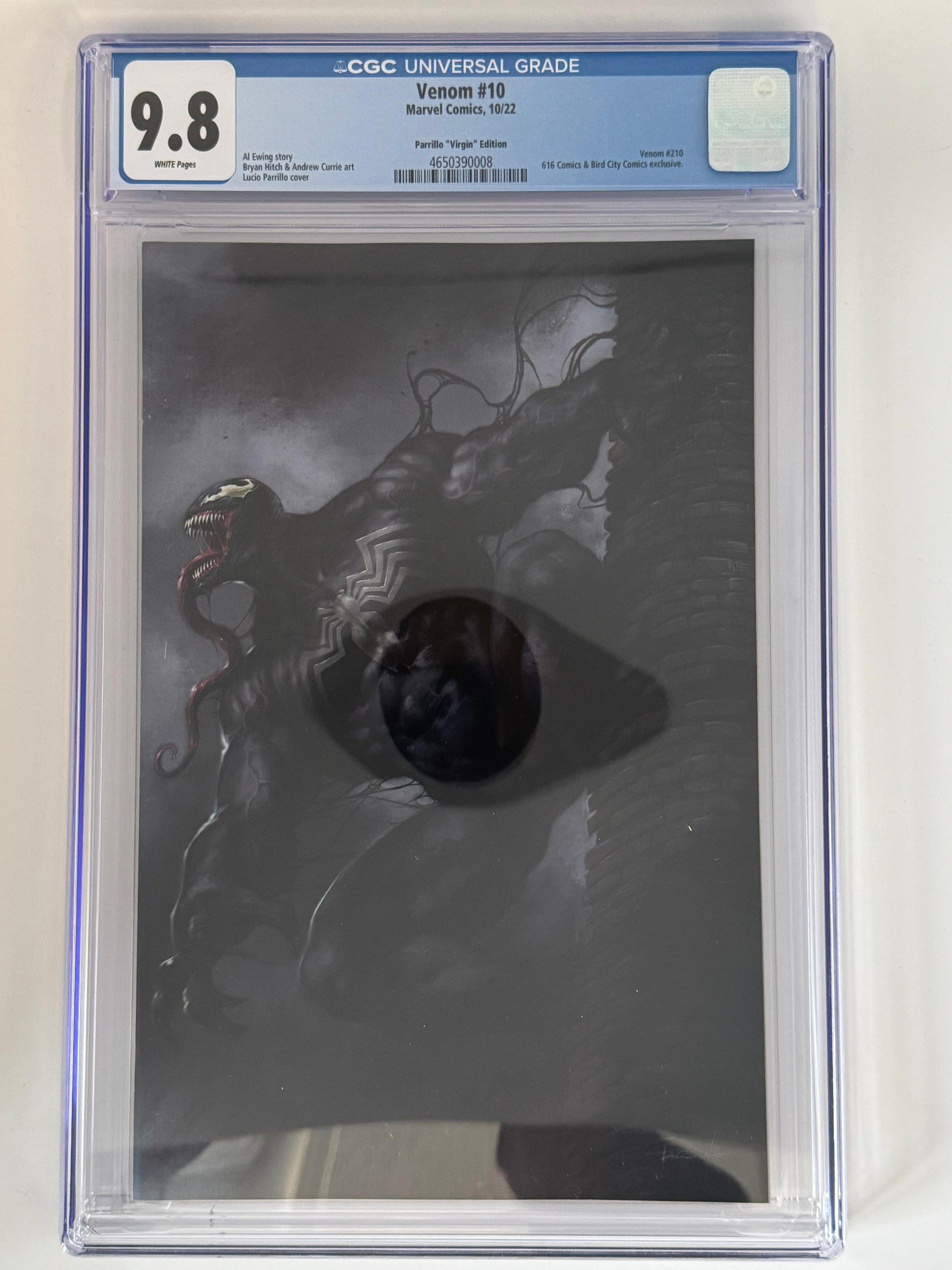 Venom #10 CGC 9.8 Blue Label Parrillo Exclusive Var