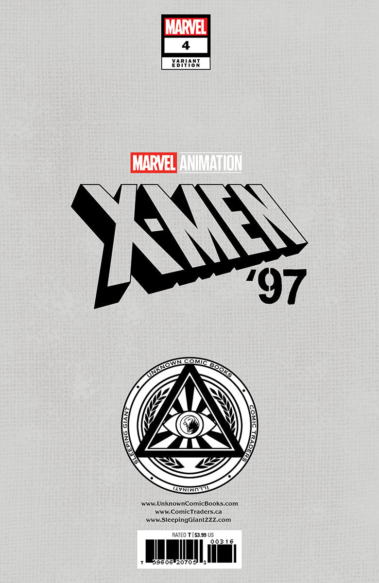 [Signed by Tyler Kirkham] X-MEN '97 #4 UNKNOWN COMICS TYLER KIRKHAM EXCLUSIVE VAR [IN STOCK]