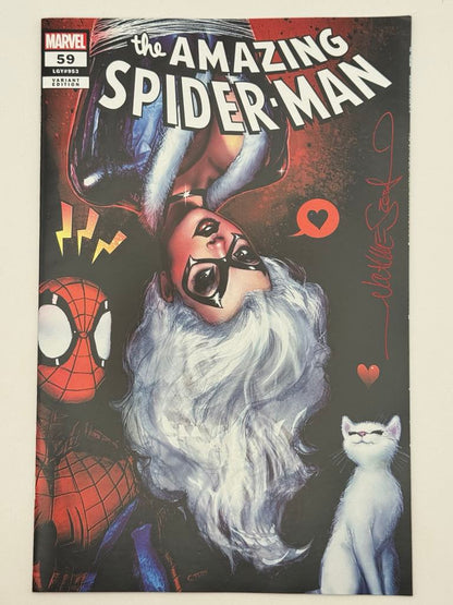 [Signed by Nathan Szerdy] AMAZING SPIDER-MAN #59 UNKNOWN COMICS NATHAN SZERDY EXCLUSIVE VAR [IN STOCK]