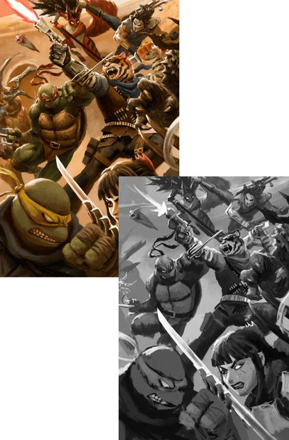 TMNT: Battle Nexus #1 - #5 Virgin - ECC NRG Exclusive (2/18/26) - SHIPS FEBRUARY