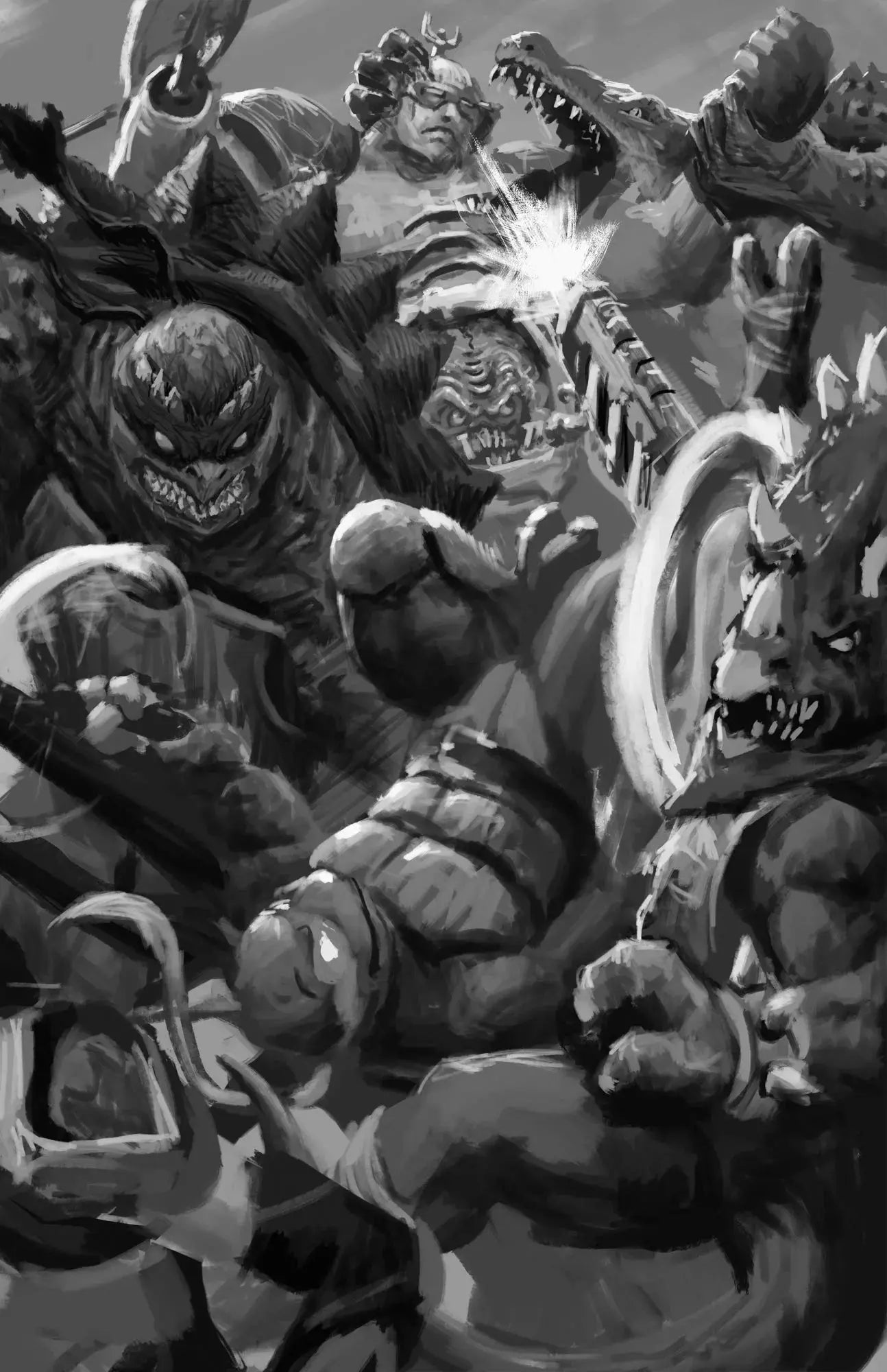 TMNT: Battle Nexus #5 Virgin - ECC NRG Exclusive (02/18/26) - SHIPS FEBRUARY