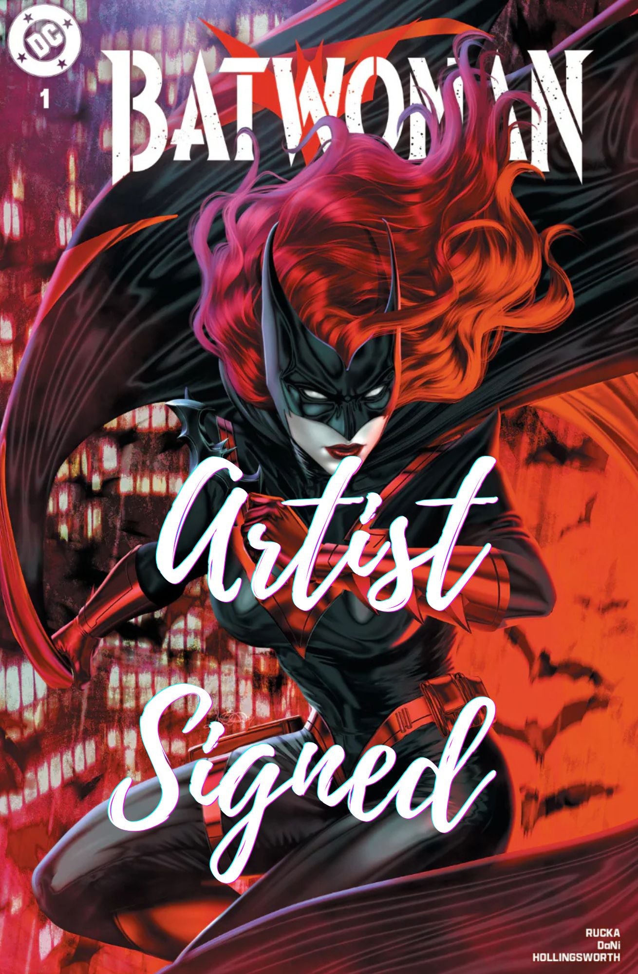 BATWOMAN #1 SIGNED ARIEL DIAZ MEGACON EXCLUSIVE