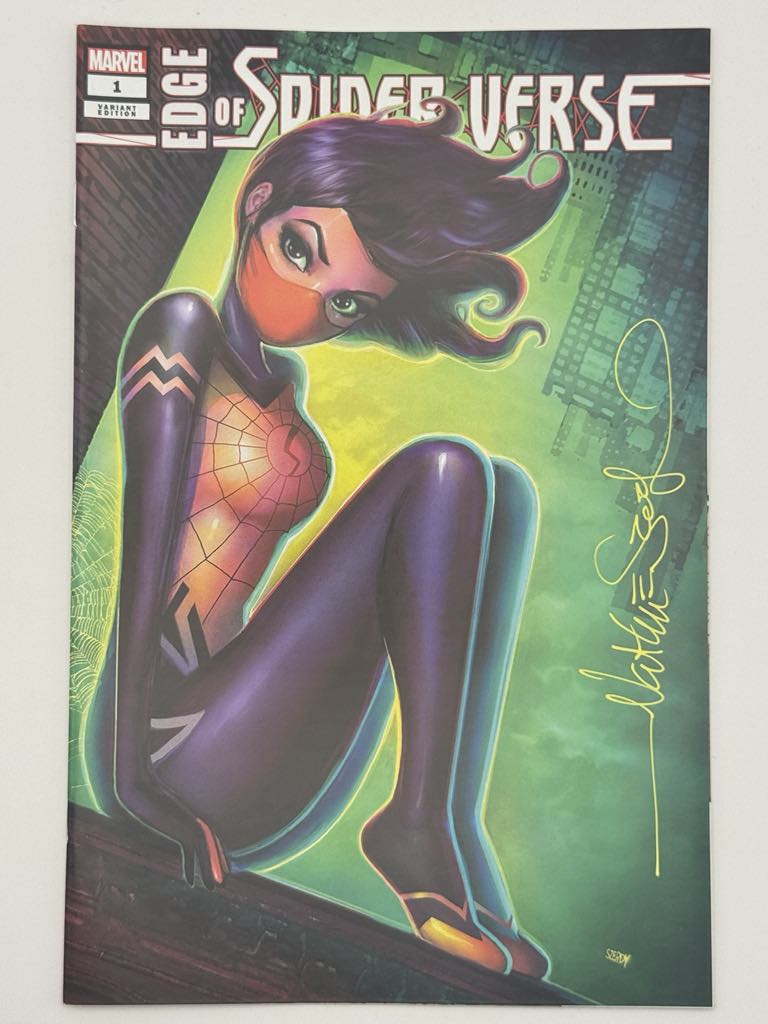 [Signed by Nathan Szerdy] EDGE OF SPIDER-VERSE #1 UNKNOWN COMICS NATHAN SZERDY EXCLUSIVE VAR [IN STOCK]