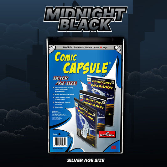 Black SILVER Age Size ComicCapsule