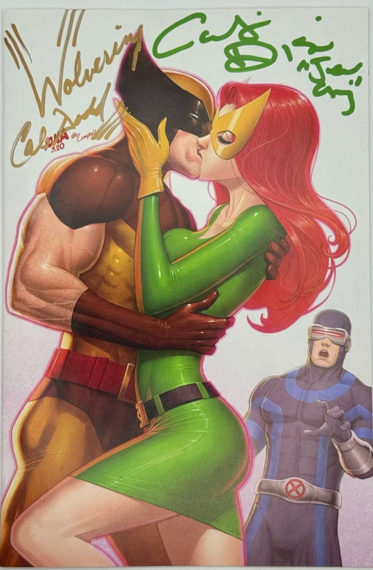 SIGNED BY CATHERINE DISHER | CAL DODD X-MEN #11 DAVID NAKAYAMA EXCLUSIVE VIRGIN SECRET VARIANT