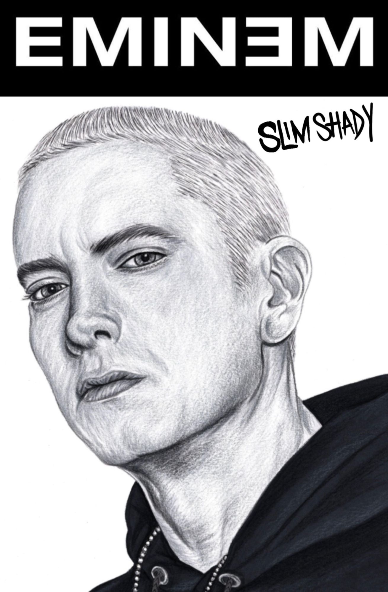 EMINEM TRIBUTE PLATINUM FOIL TRADE DRESS LTD 20 W/COA