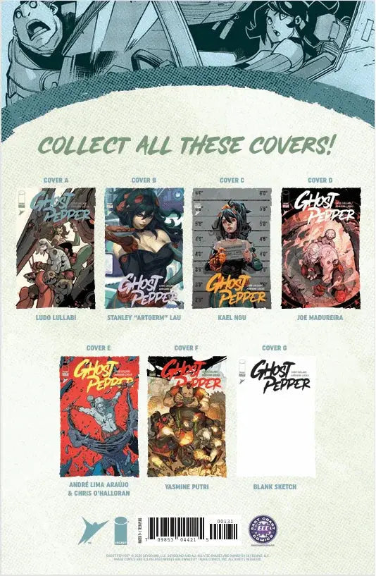 Ghost Pepper #1 - ECC Exclusive Santiago Venegas GTA Variant