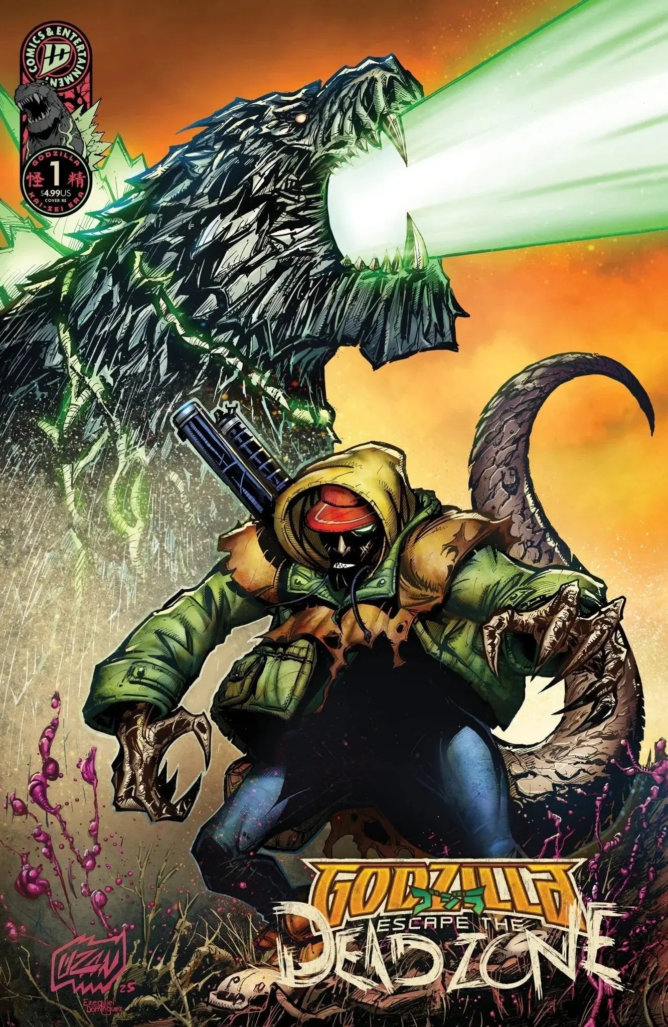 Godzilla: Escape The Deadzone #1 [Kai-Sei Era] - ECC Exclusive Franck Uzan Variant