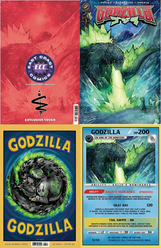Godzilla [Kai-Sei Era] #3 - ECC Exclusive Sukesha Ray Playing Card Set (10/8/25)