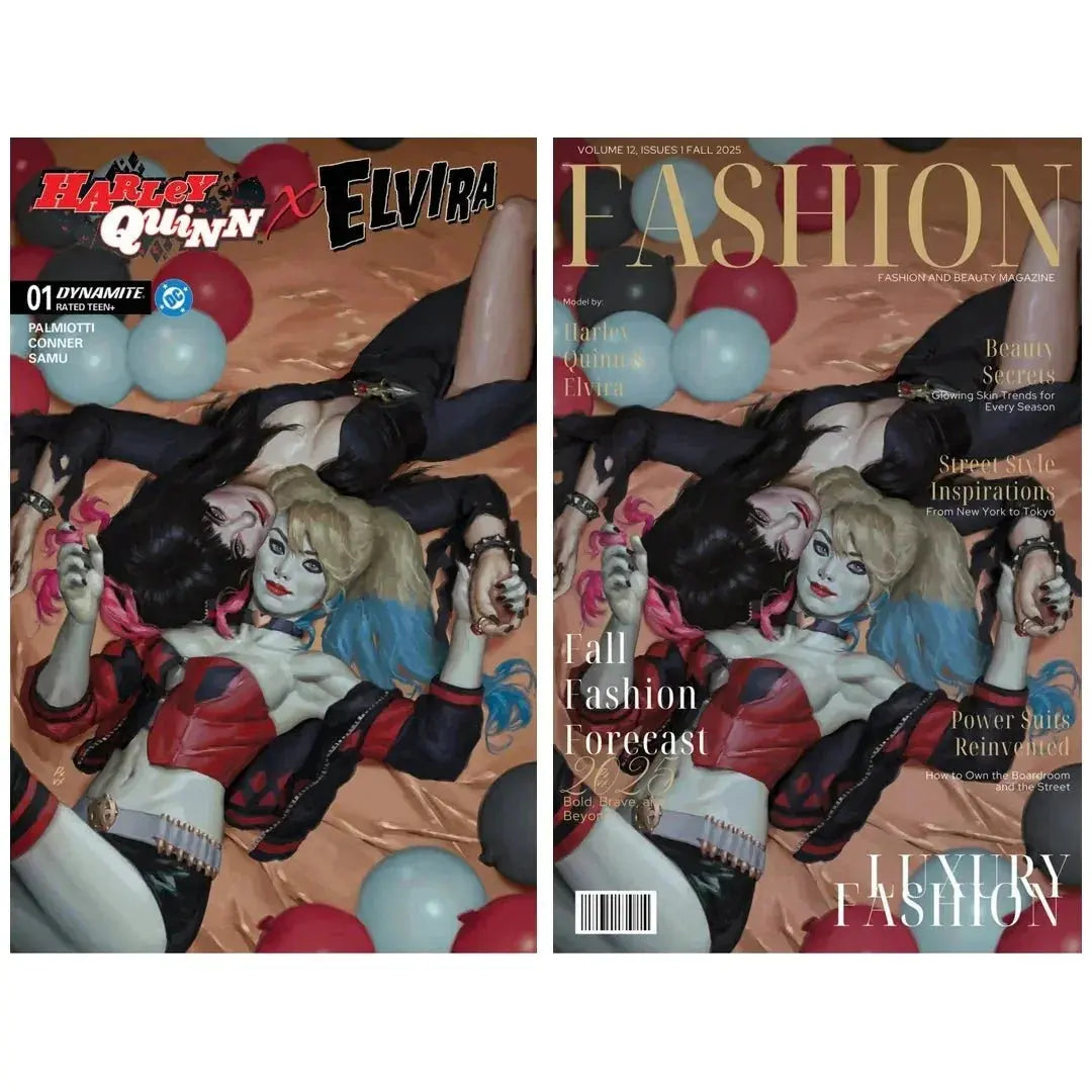 Harley Quinn x Elvira #1 - ECC Exclusive PXVX Bundle (10/01/25)