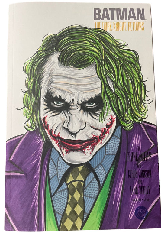 HEATH LEDGER FULL COLOR SKETCH BY SCOTT STRAKA
