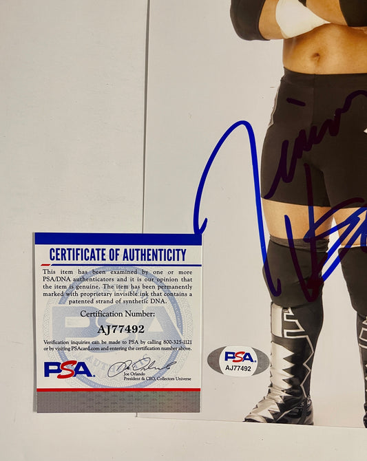 The Uso's Jimmy & Jey Signed WWE Smackdown Tag Team Champions 8x10 Photo PSA COA