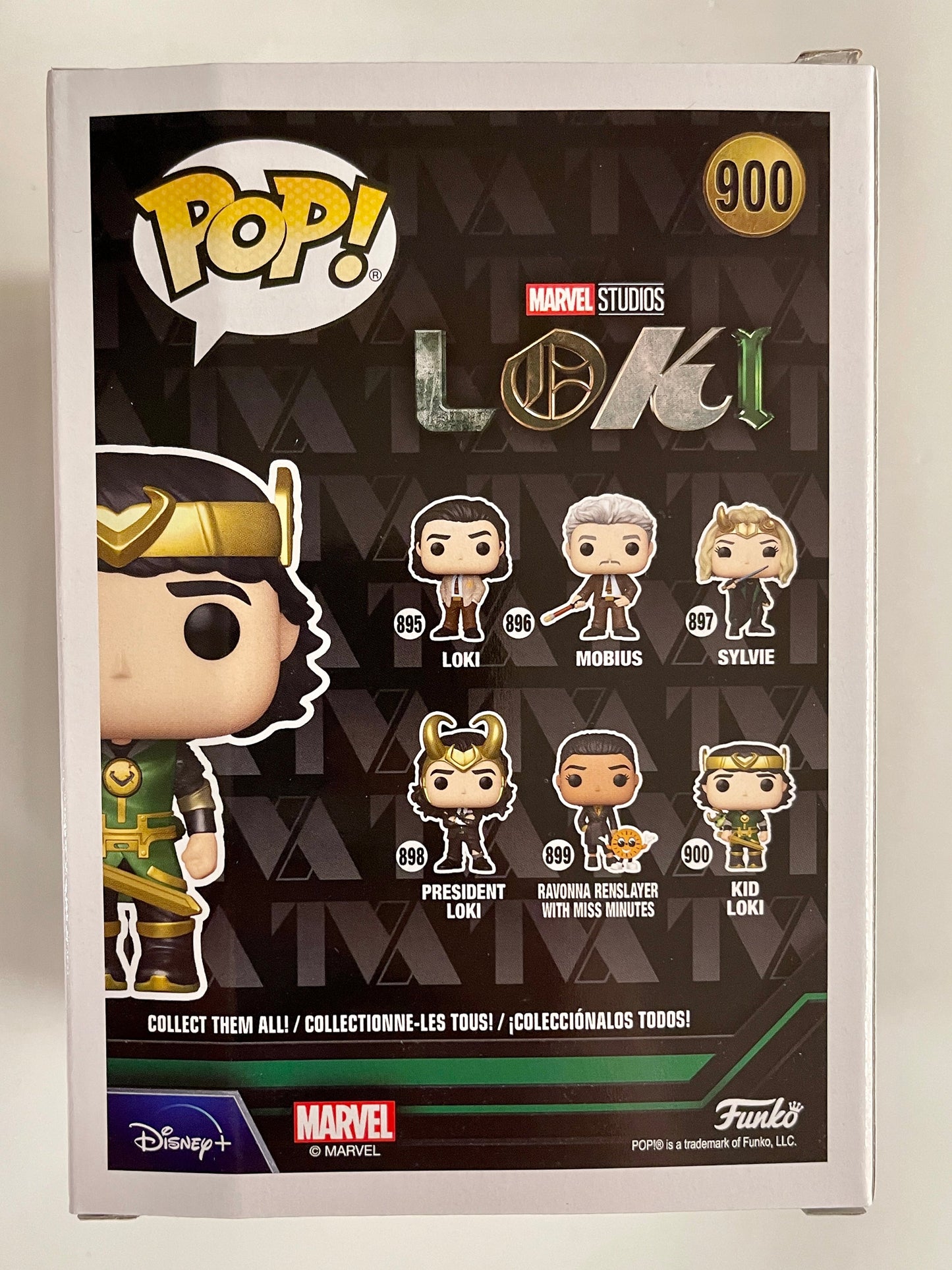 Funko Pop! Marvel Classic Loki #902 Disney + Series Box Lunch Exclusive