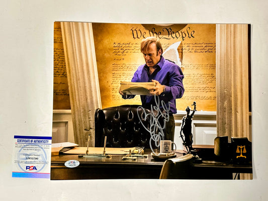 Bob Odenkirk Signed Better Call Saul 8x10 Photo W/ PSA COA Breaking Bad Lawyer
