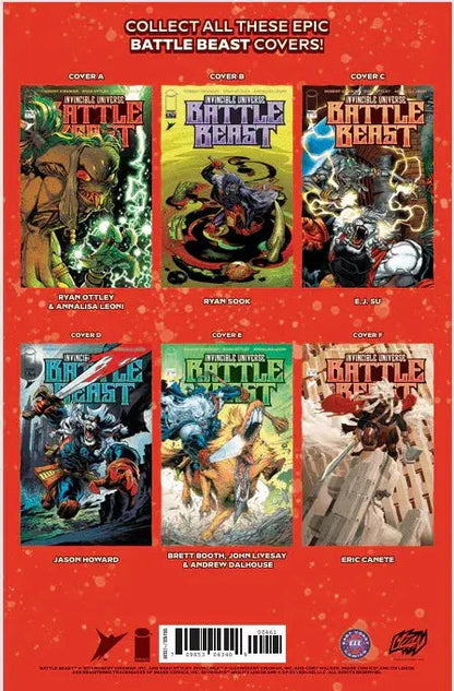 Invincible Battle Beast #4 FOIL - ECC Exclusive Franck Uzan Variant