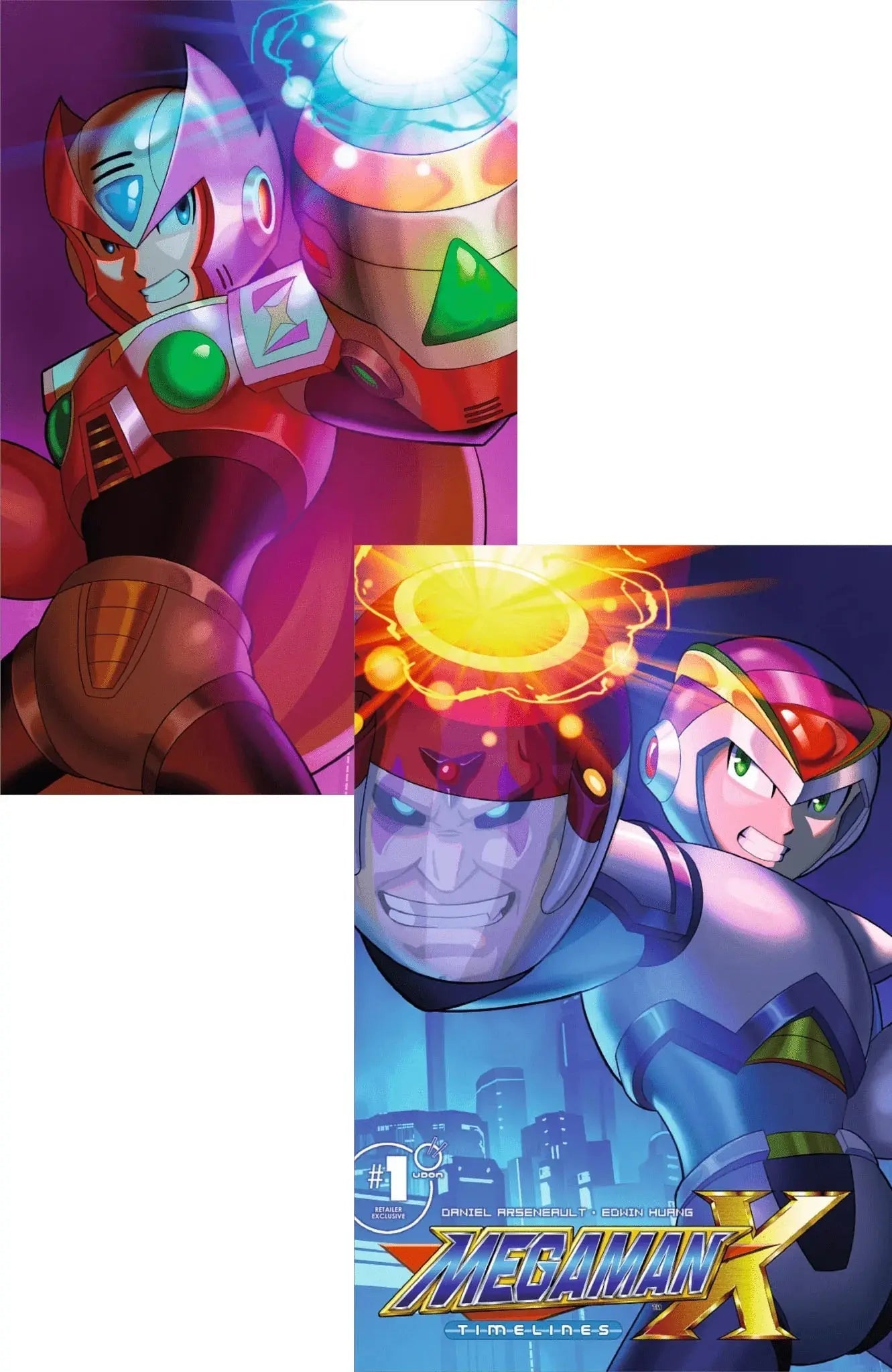 Mega Man X Timelines #1 Bundle Connecting Set