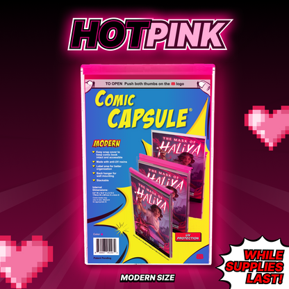 Pink Modern Size ComicCapsule