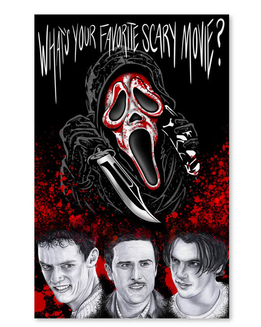 SCREAM BLACK VARIANT EXCLUSIVE EMBOSSED SPOT FOIL SCOTT STRAKA (LTD 62)