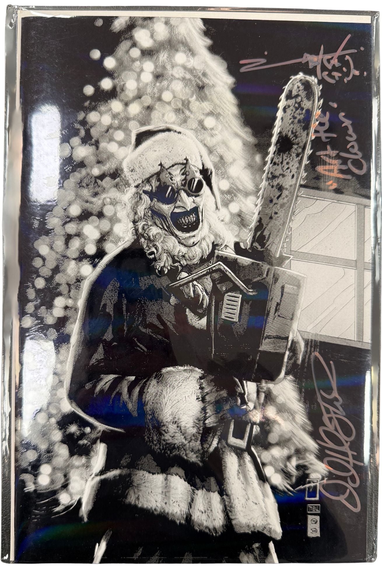 ART THE CLOWN SIGNED BY DAVID HOWARD THORTON & JONATHAN URIBE LTD 30 W/COA (Copy)