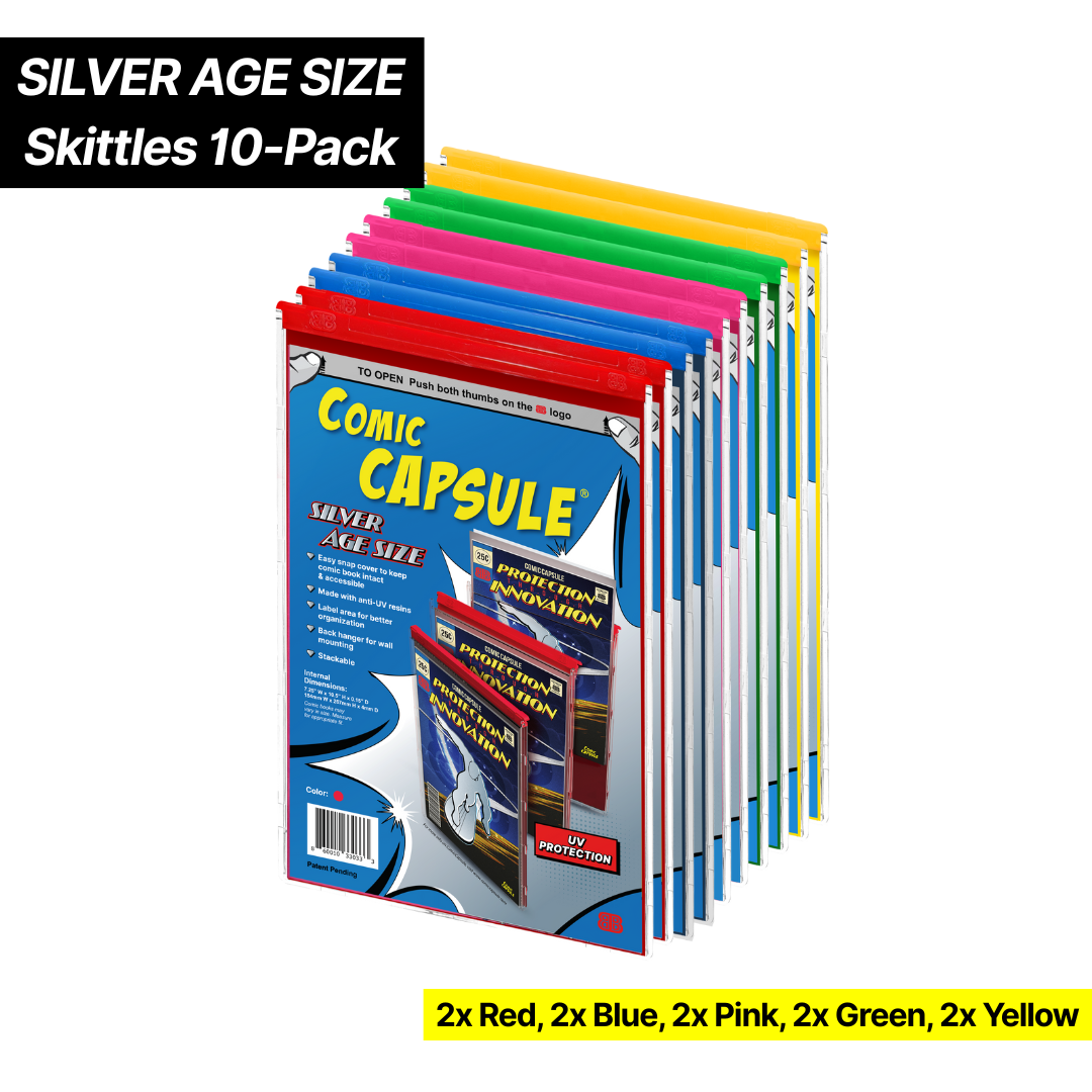 Skittles 10-Pack [Red,Blue,Pink,Green,Yellow]