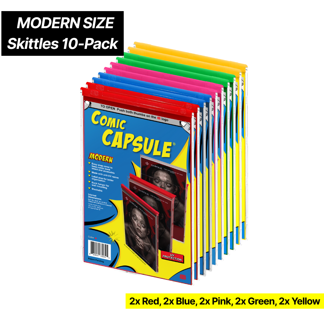 Skittles 10-Pack [Red,Blue,Pink,Green,Yellow]