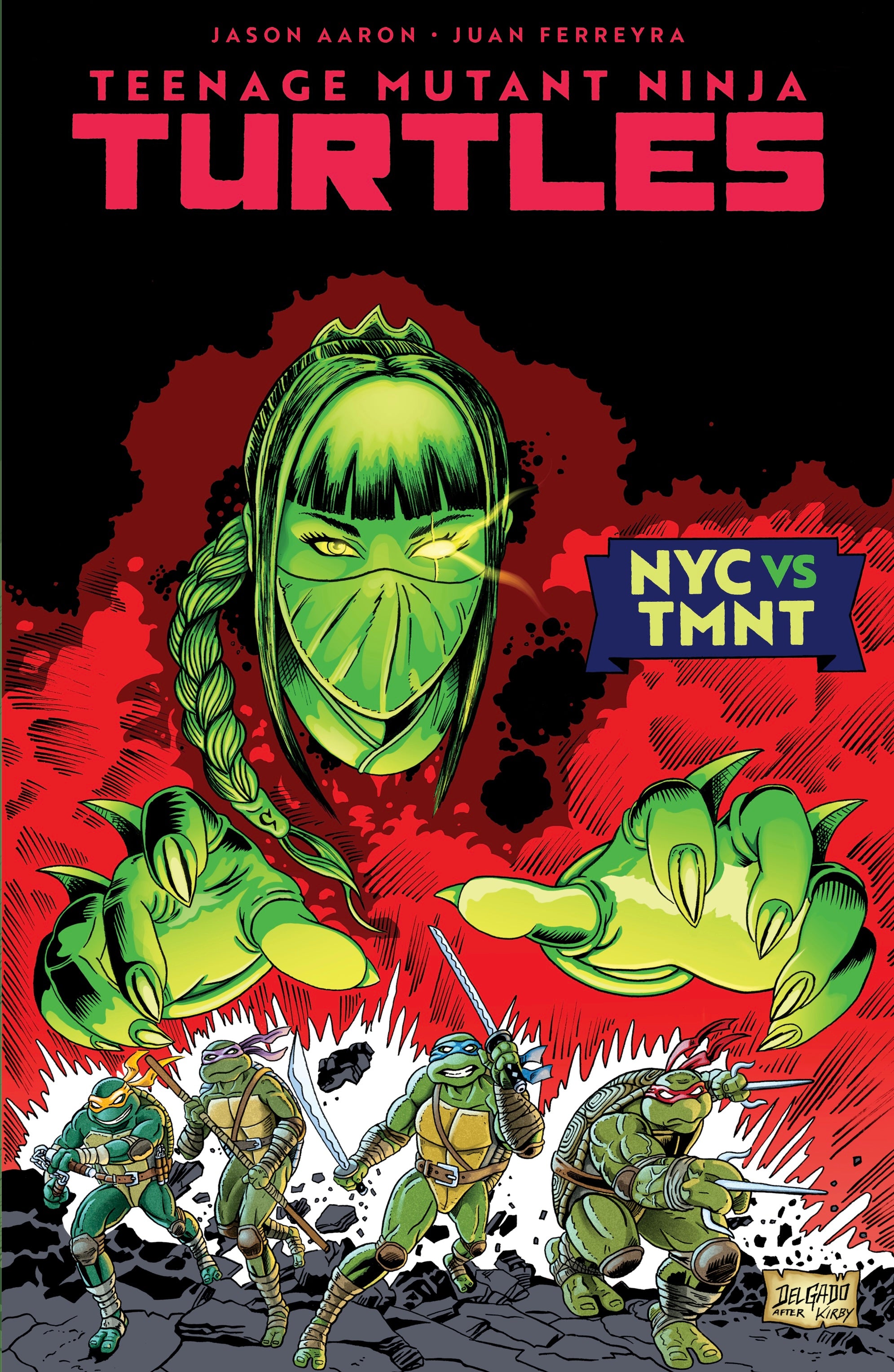 TEENAGE MUTANT NINJA TURTLES 9 TRADE DRESS LTD 700 BY KEVIN DELGADO