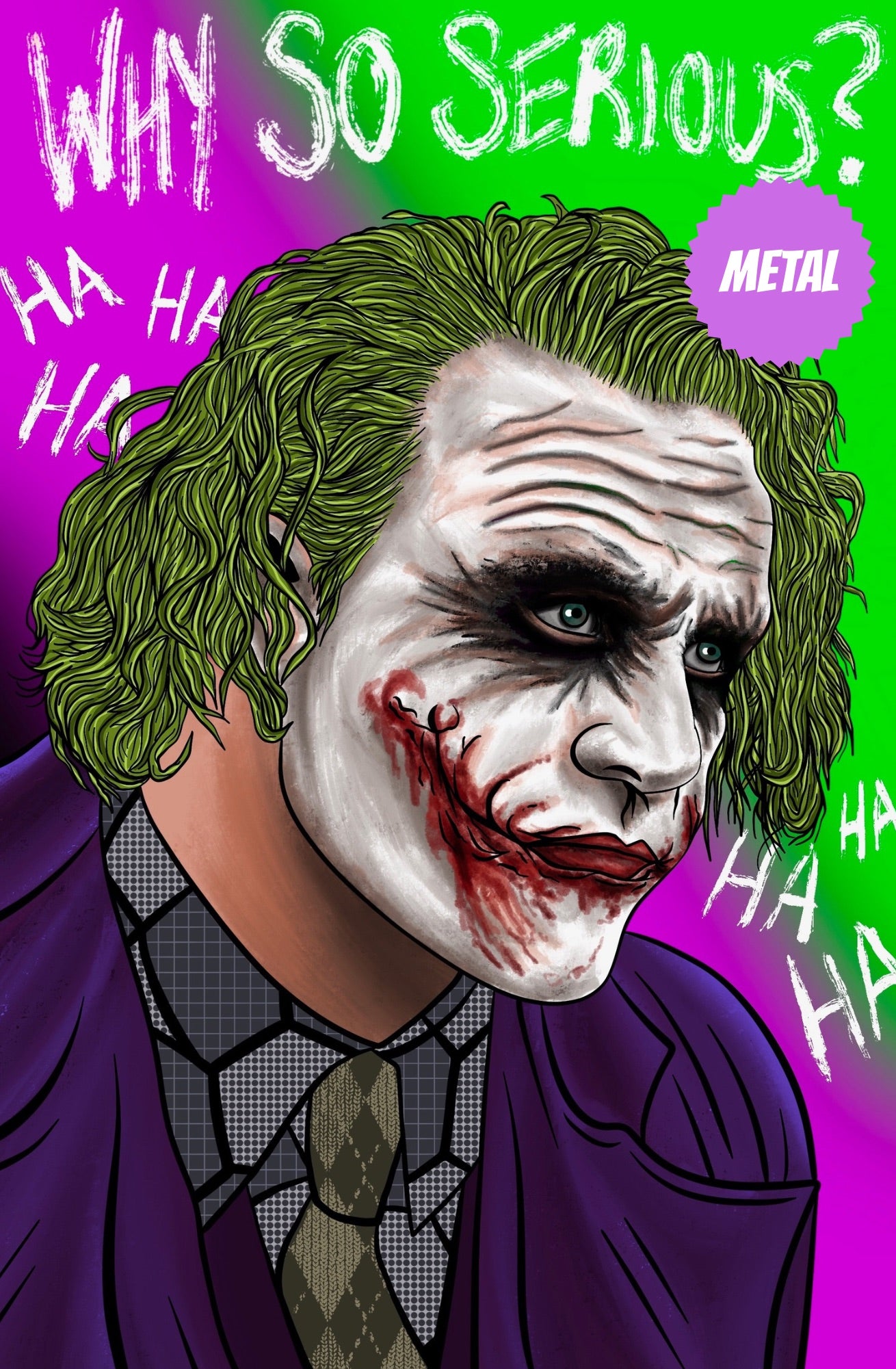 COLOR JOKER MEGACON EXCLUSIVE SCOTT STRAKA METAL (LTD 10)