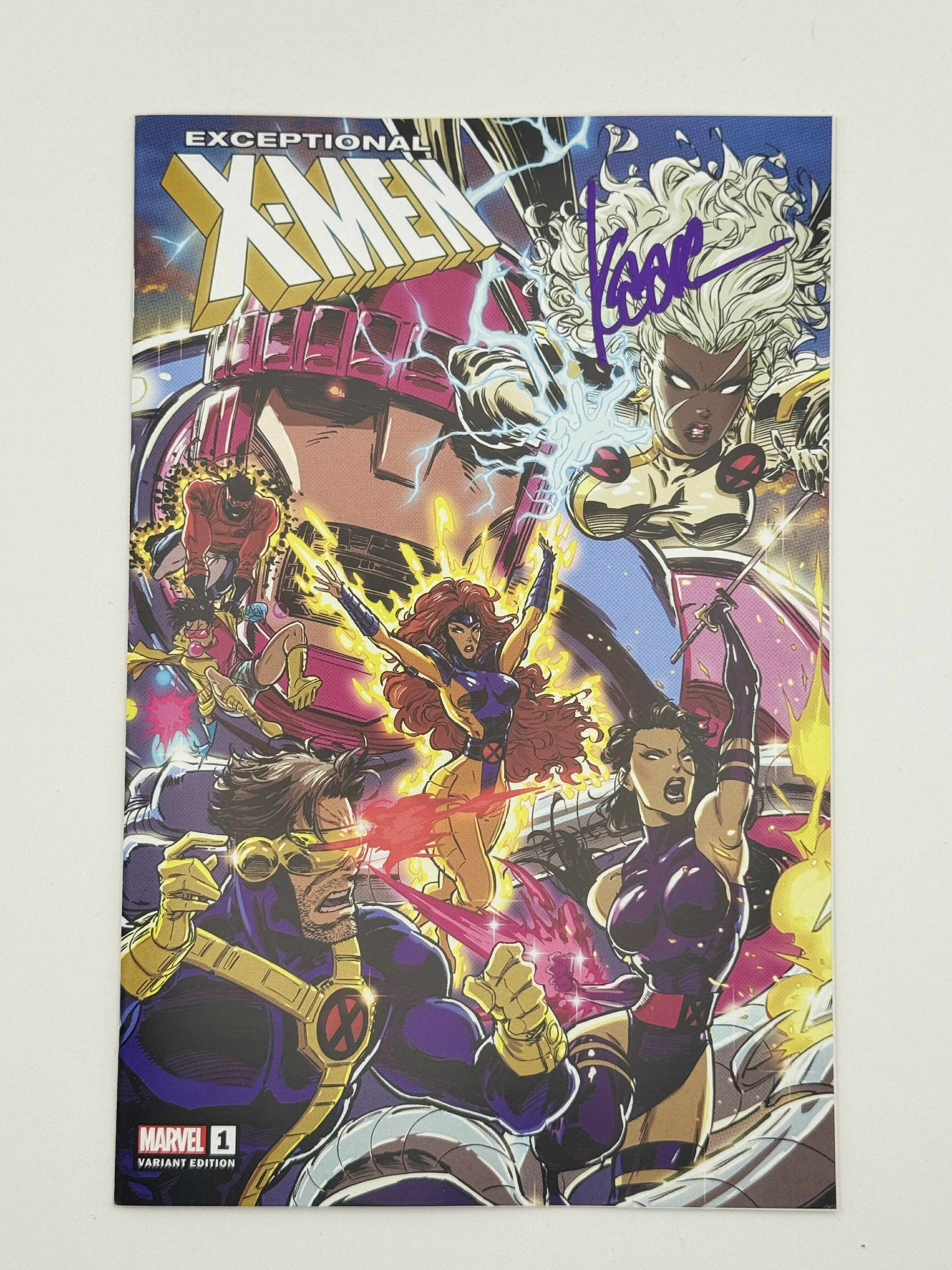 [Signed by Kaare Andrews] Exceptional X-Men #1 Unknown Comics Kaare Andrews Exclusive Var [IN STOCK]