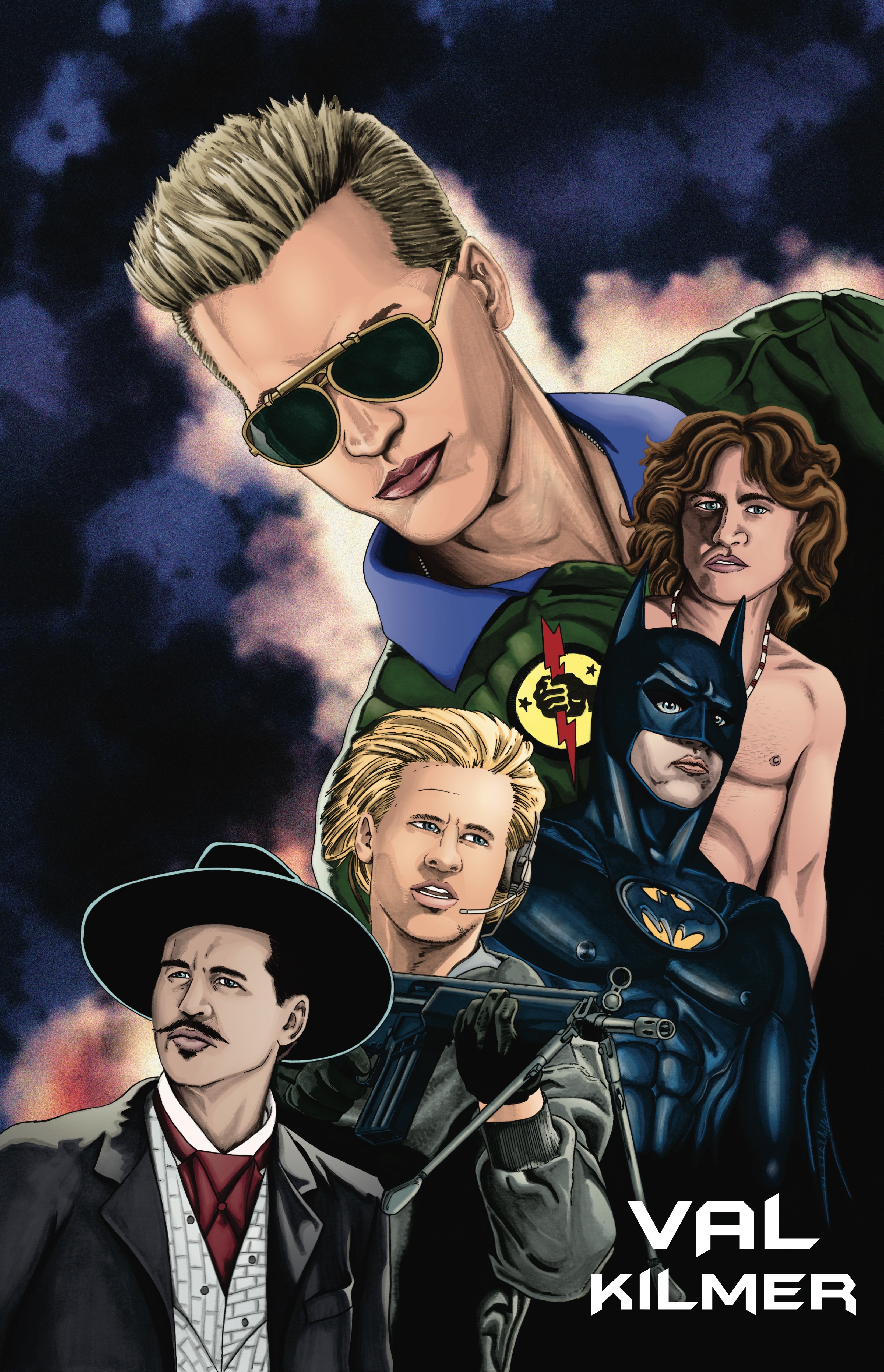 VAL KILMER TRADE DRESS TRIBUTE LTD 70 BY KEVIN DELGADO