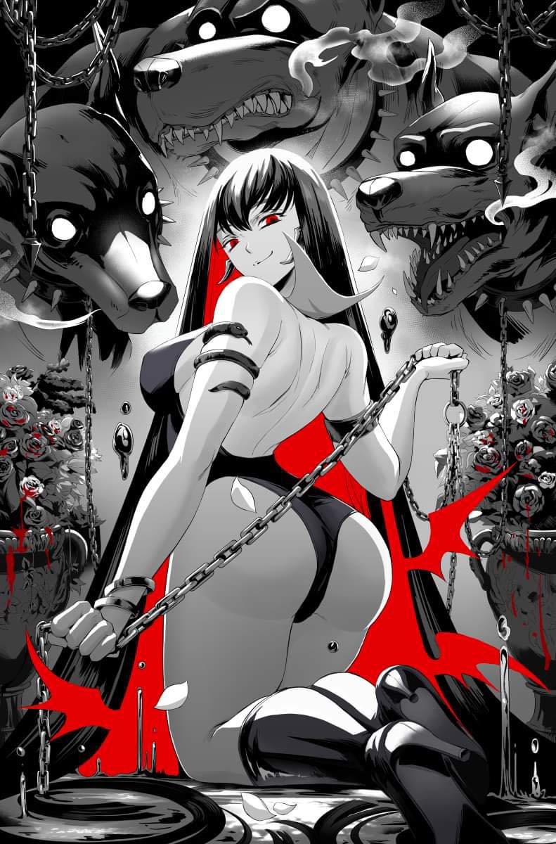VAMPIRELLA: DARK REFLECTIONS #2 (RACHTA LIN EXCLUSIVE VIRGIN VARIANT A & B SET) ~ Dynamite