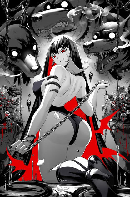 VAMPIRELLA: DARK REFLECTIONS #2 (RACHTA LIN EXCLUSIVE VIRGIN VARIANT A & B SET) ~ Dynamite