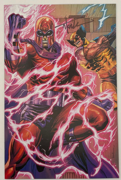 [Signed by Tyler Kirkham] WOLVERINE #2 Unknown Tyler Kirkham Connecting Cover Excl Virgin Var